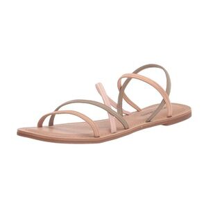 NIB Lucky Brand Bizell Sandal Size 7.5 dusty sand combo